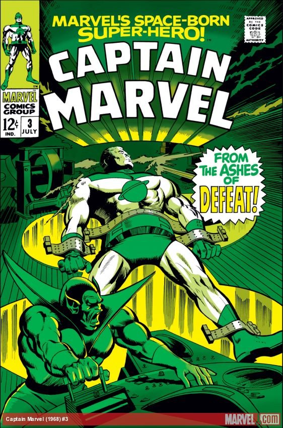 Cover of Captain Marvel (1968) - #3