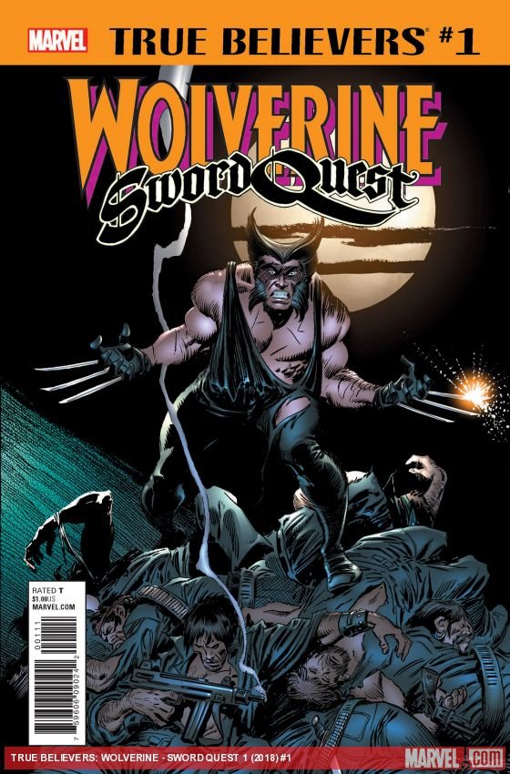 Cover of True Believers: Wolverine - Sword Quest (2018) - #1
