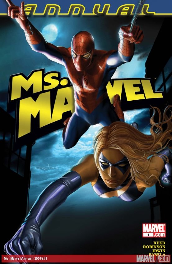 Cover of Ms. Marvel Annual (2008) - #1