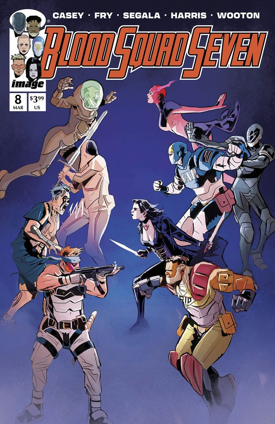 Cover of Blood Squad Seven (2024) - #8