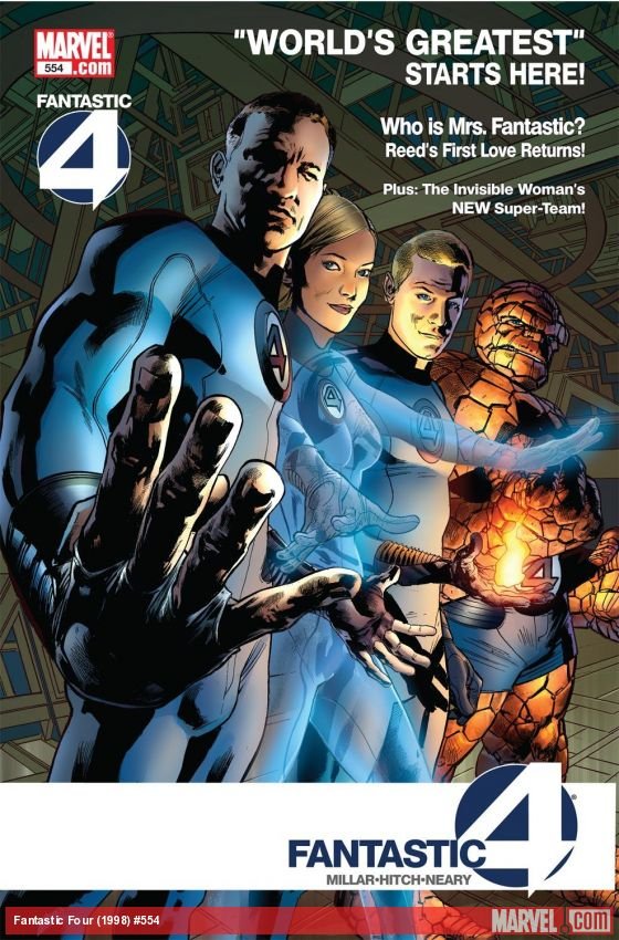 Cover of Fantastic Four (1998) - #554