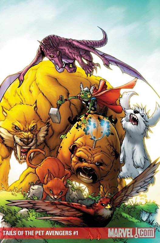 Cover of Tails Of The Pet Avengers (2010) - #1