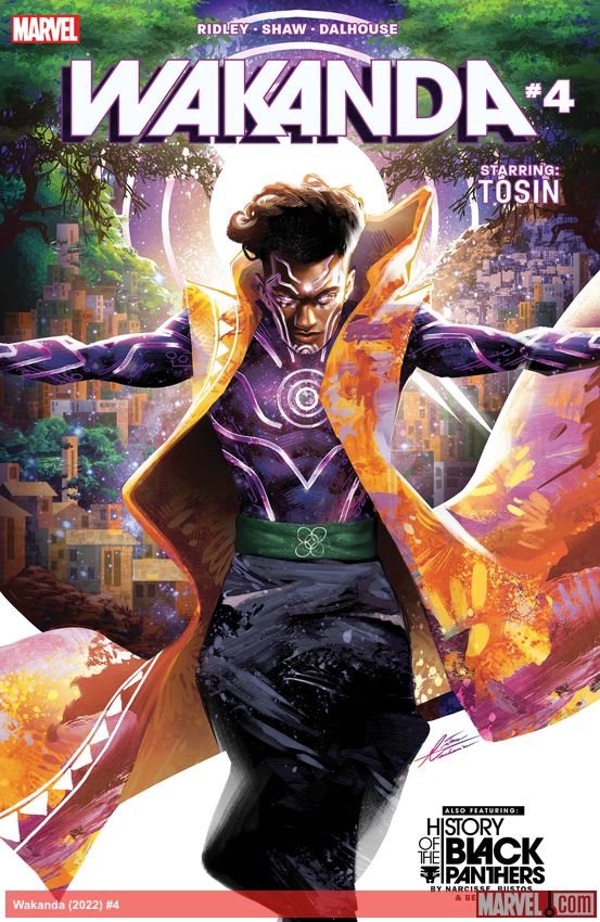 Cover of Wakanda (2022) - #4