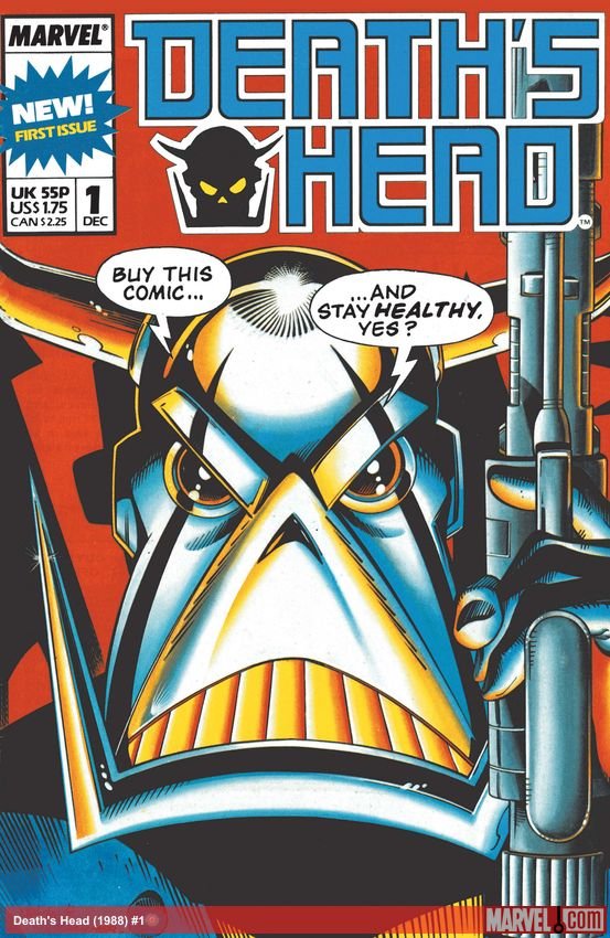 Cover of Death's Head (1988) - #1