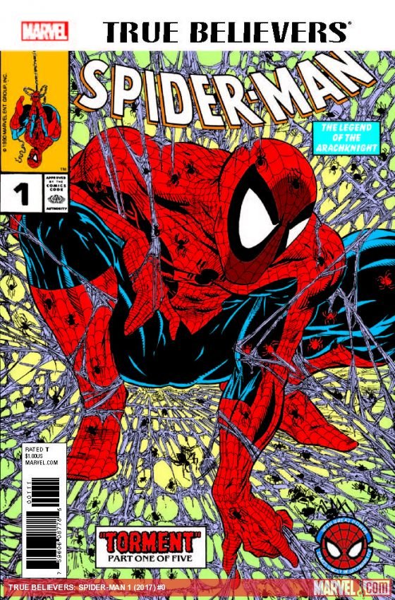 Cover of True Believers: Spider-Man (2017) - #1