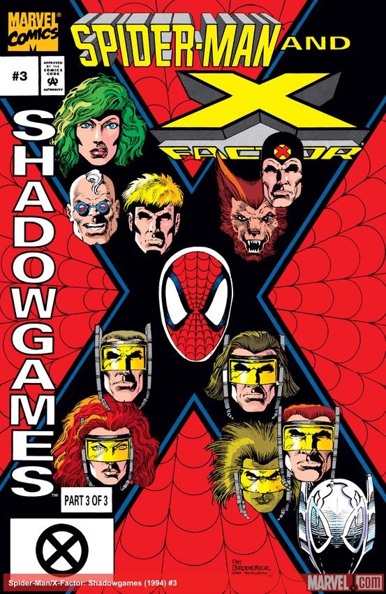 Cover of Spider-Man/X-Factor: Shadowgames (1994) - #3