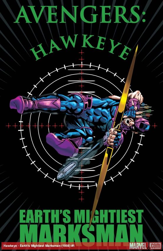 Cover of Hawkeye: Earth's Mightiest Marksman (1998) - #1