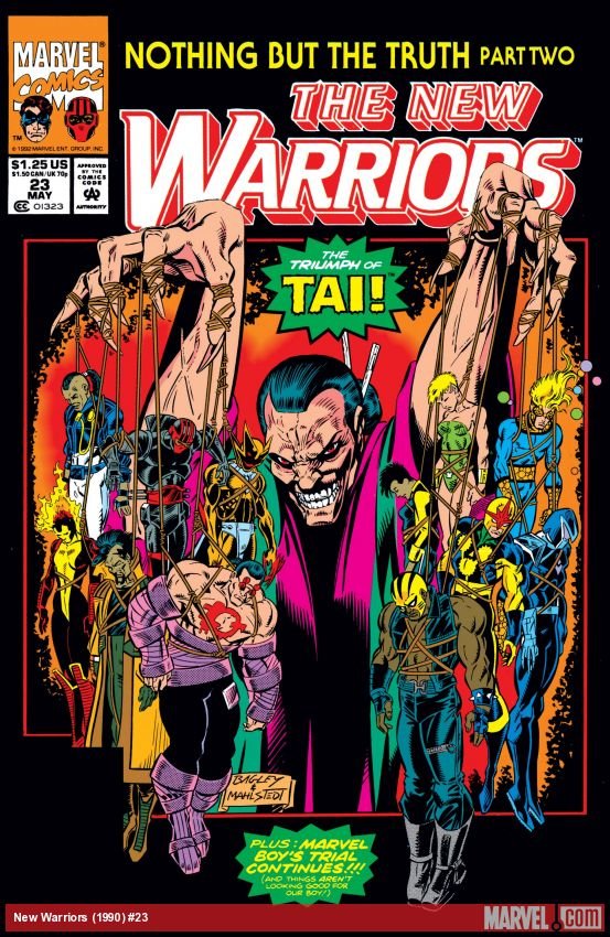 Cover of New Warriors (1990) - #23