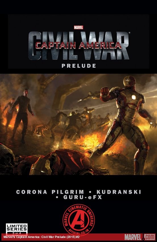Cover of Marvel's Captain America: Civil War Prelude (2015) - #2