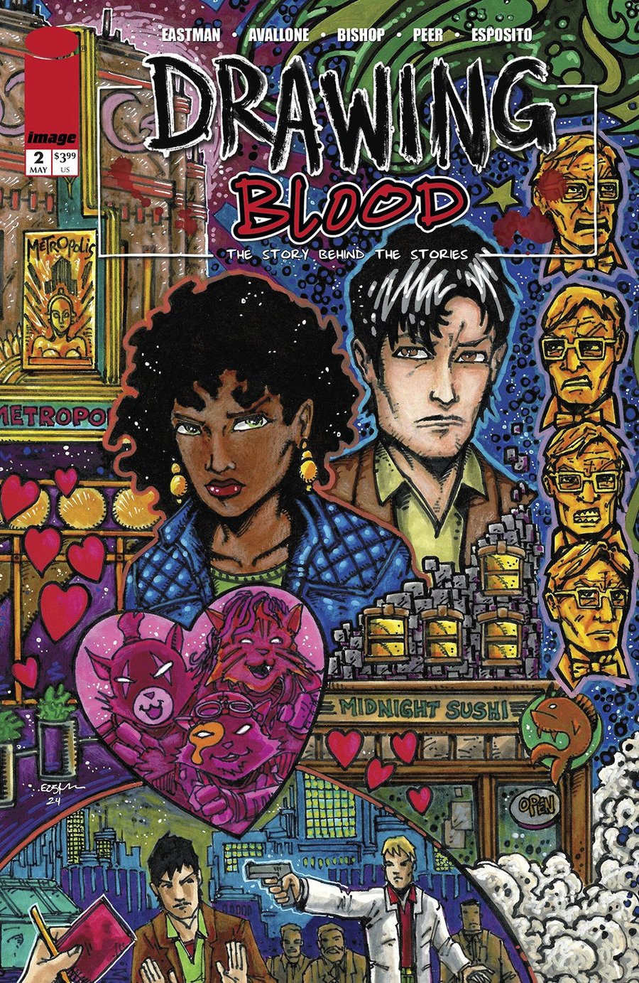 Cover of Drawing Blood (2024) - #2