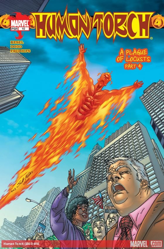 Cover of Human Torch (2003) - #10