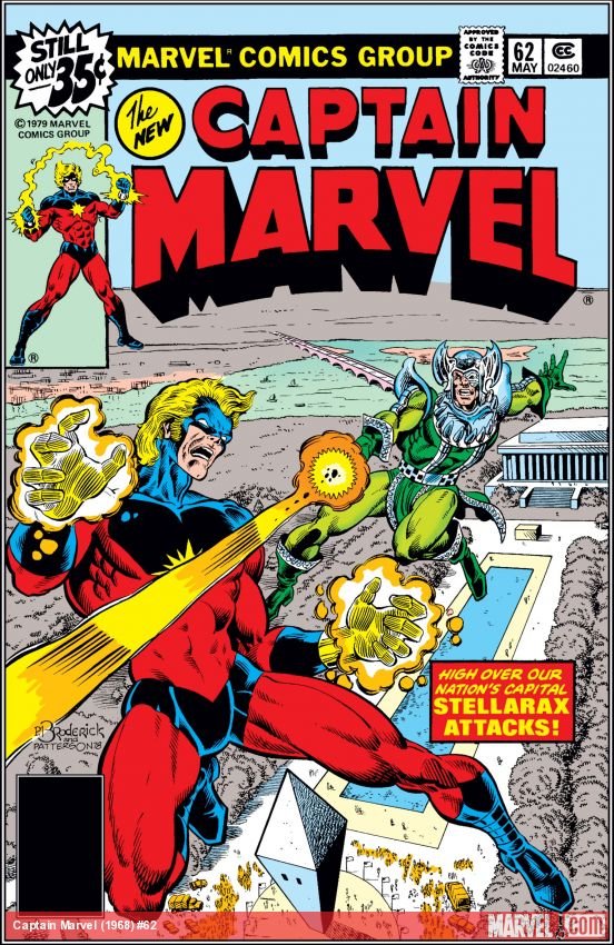 Cover of Captain Marvel (1968) - #62