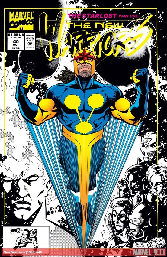 Cover of New Warriors (1990) - #40