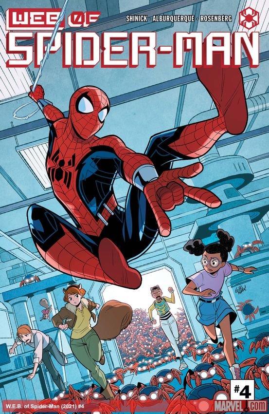 Cover of W.e.b. Of Spider-Man (2021) - #4