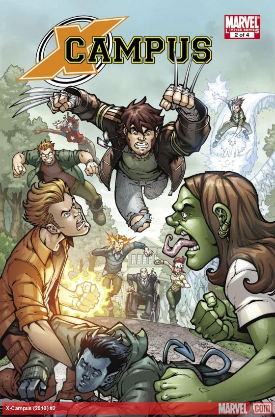 Cover of X-Campus (2010) - #2