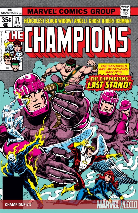 Cover of Champions (1975) - #17