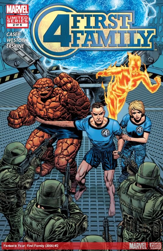 Cover of Fantastic Four: First Family (2006) - #2
