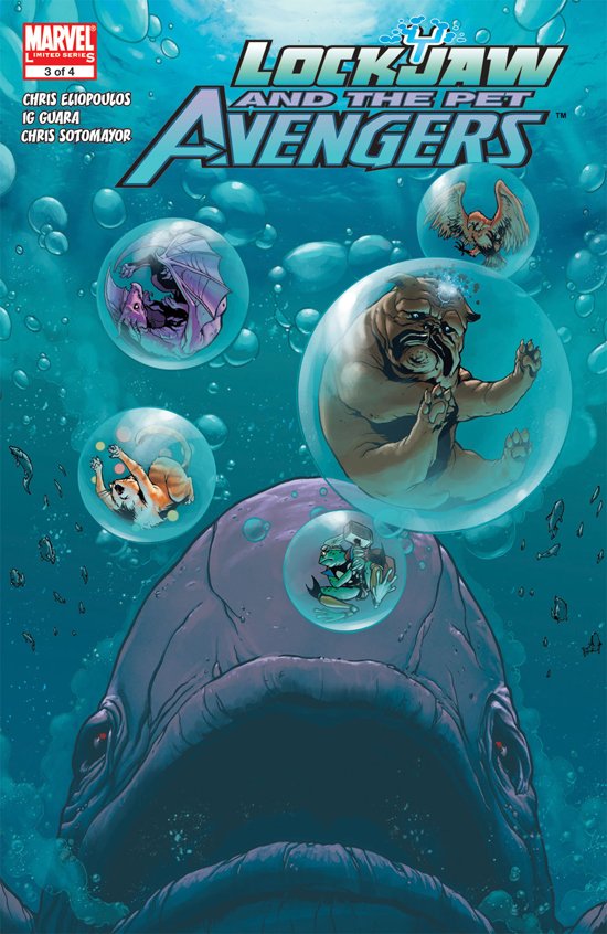 Cover of Lockjaw And The Pet Avengers (2009) - #3