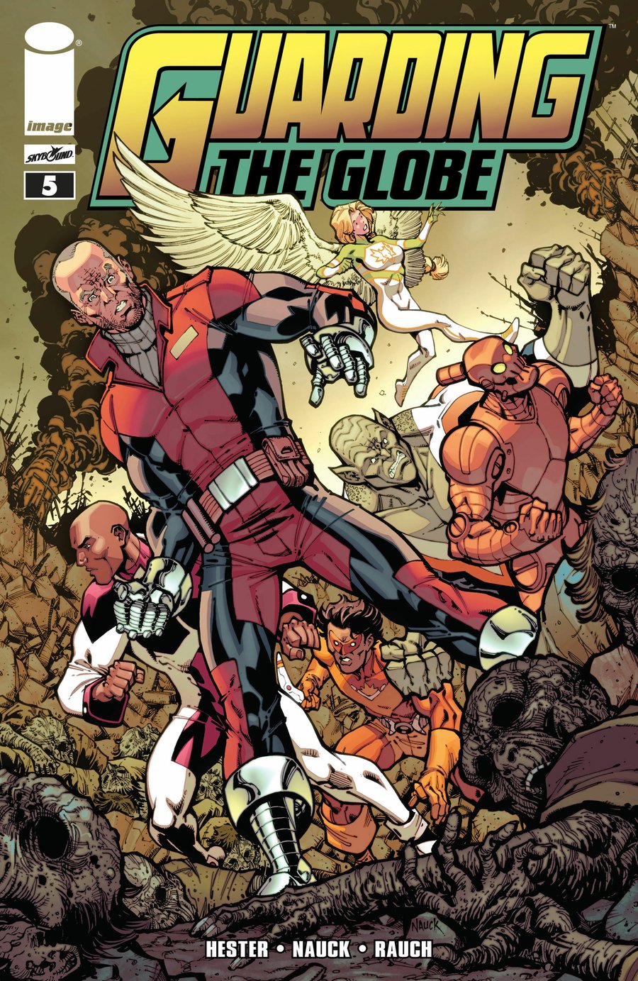 Cover of Guarding The Globe Vol. 2 (2012) - #5