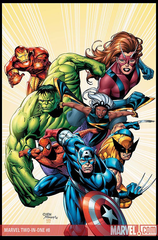 Cover of Marvel Two-In-One (2007) - #8