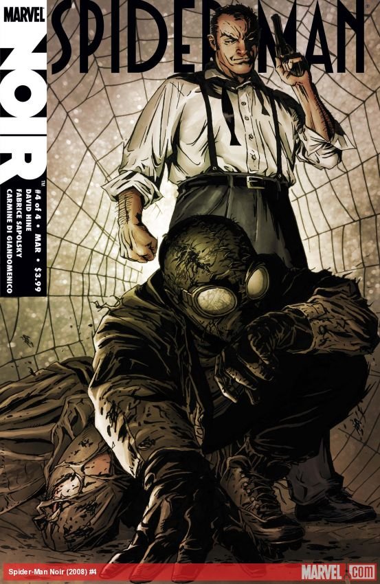 Cover of Spider-Man Noir (2008) - #4