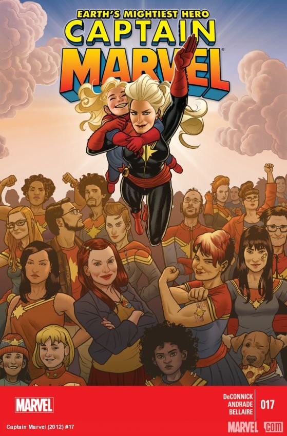 Cover of Captain Marvel (2012) - #17