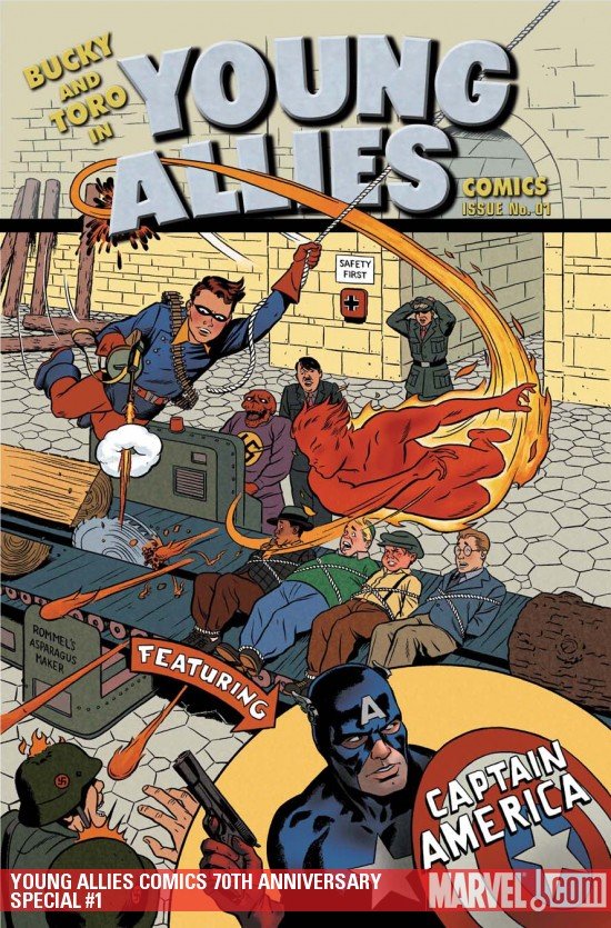 Cover of Young Allies Comics 70Th Anniversary Special (2009) - #1
