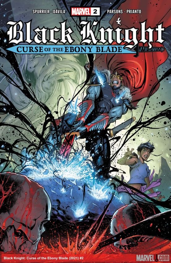 Cover of Black Knight: Curse Of The Ebony Blade (2021) - #2