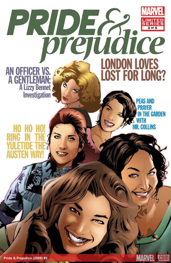Cover of Pride & Prejudice (2009) - #3