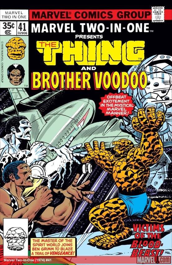 Cover of Marvel Two-In-One (1974) - #41