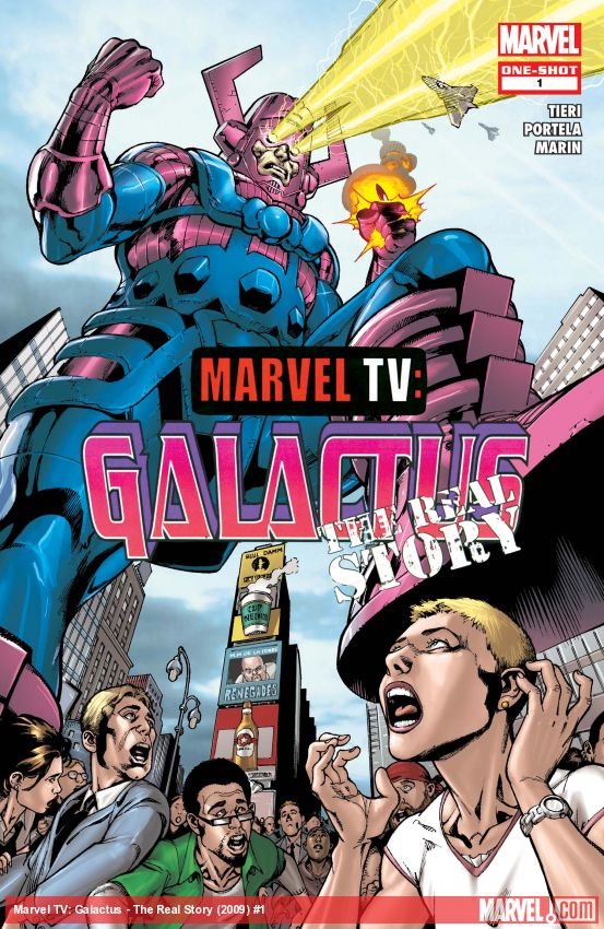 Cover of Marvel Tv: Galactus- The Real Story (2009) - #1