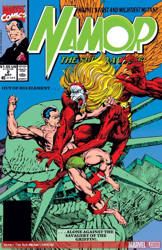 Cover of Namor The Sub-Mariner (1990) - #2