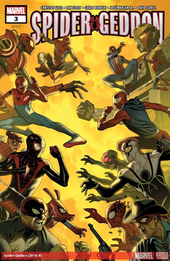 Cover of Spider-Geddon (2018) - #3