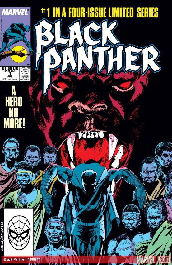 Cover of Black Panther (1988) - #1