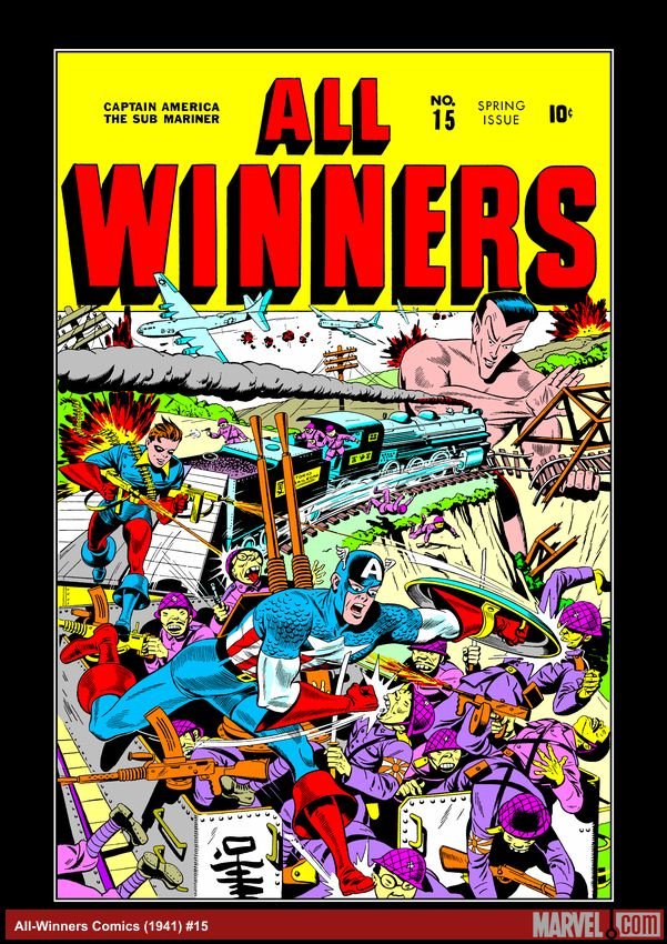 Cover of All-Winners Comics (1941) - #15