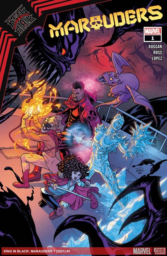Cover of King In Black: Marauders (2021) - #1