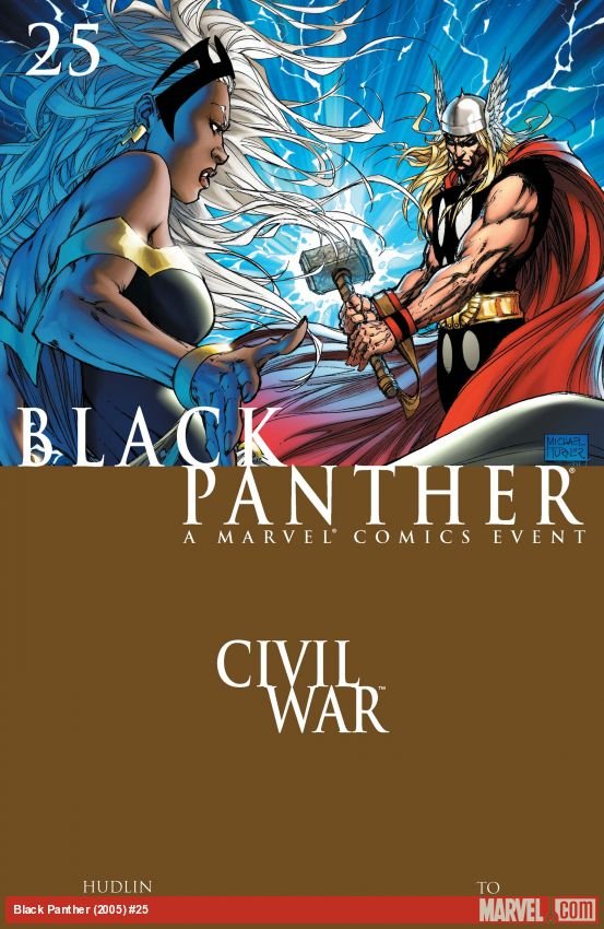 Cover of Black Panther (2005) - #25