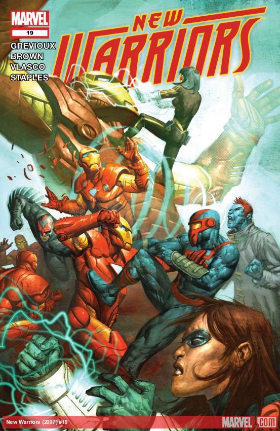 Cover of New Warriors (2007) - #19