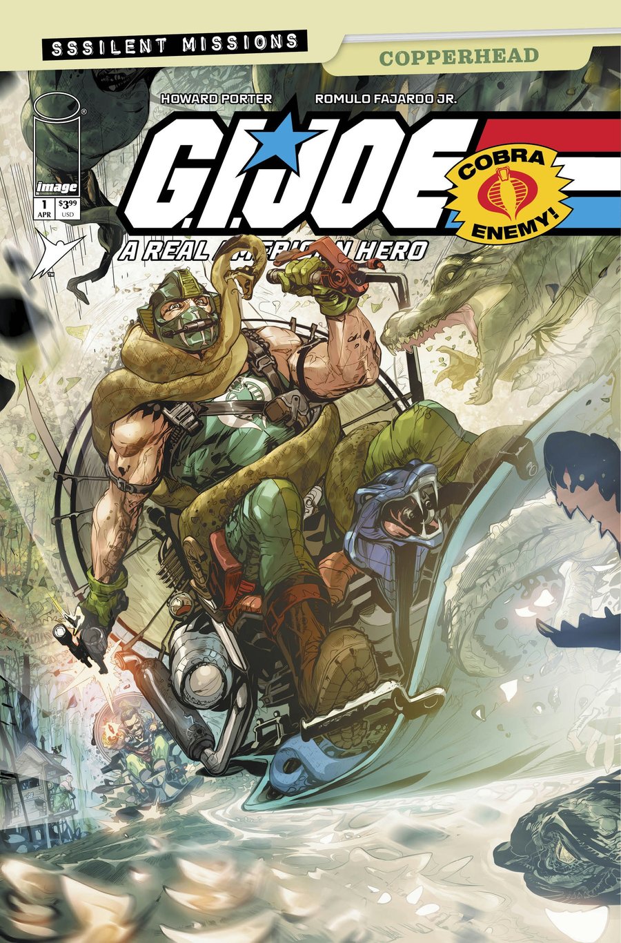 Cover of Gi Joe a Real American Hero Sssilent Missions Copperhead (2026) - #1