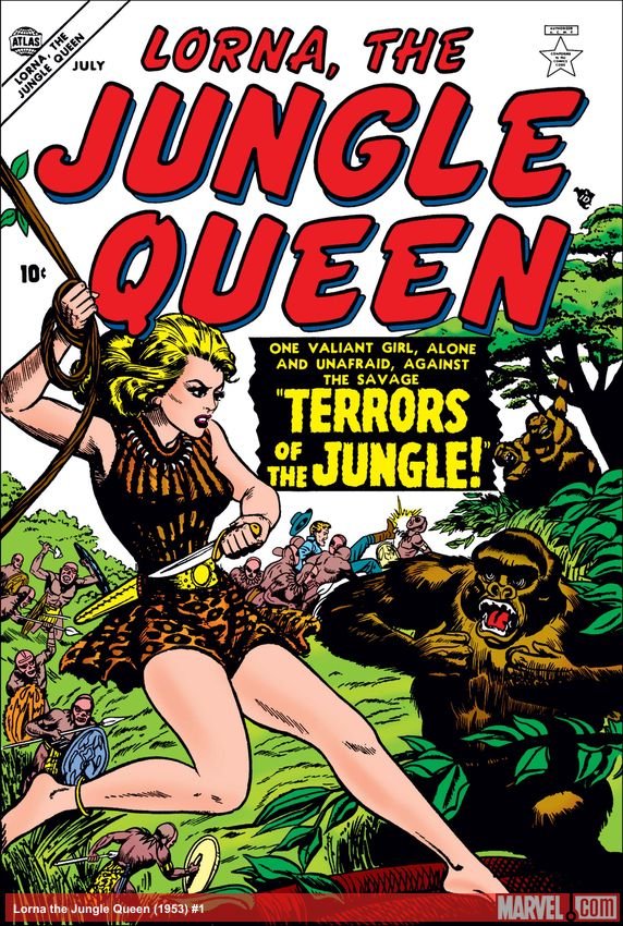 Cover of Lorna The Jungle Queen (1953) - #1