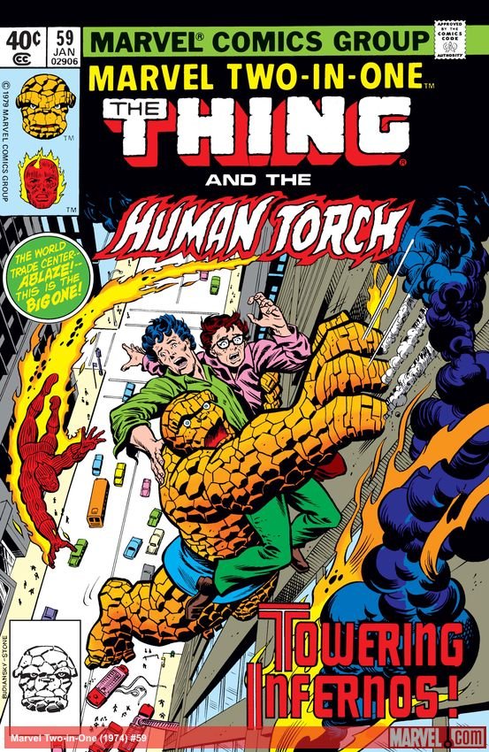 Cover of Marvel Two-In-One (1974) - #59