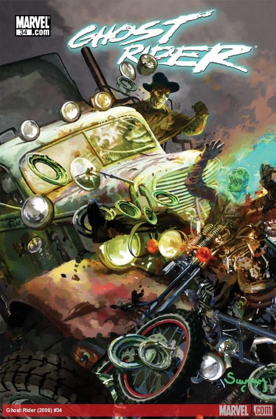 Cover of Ghost Rider (2006) - #34