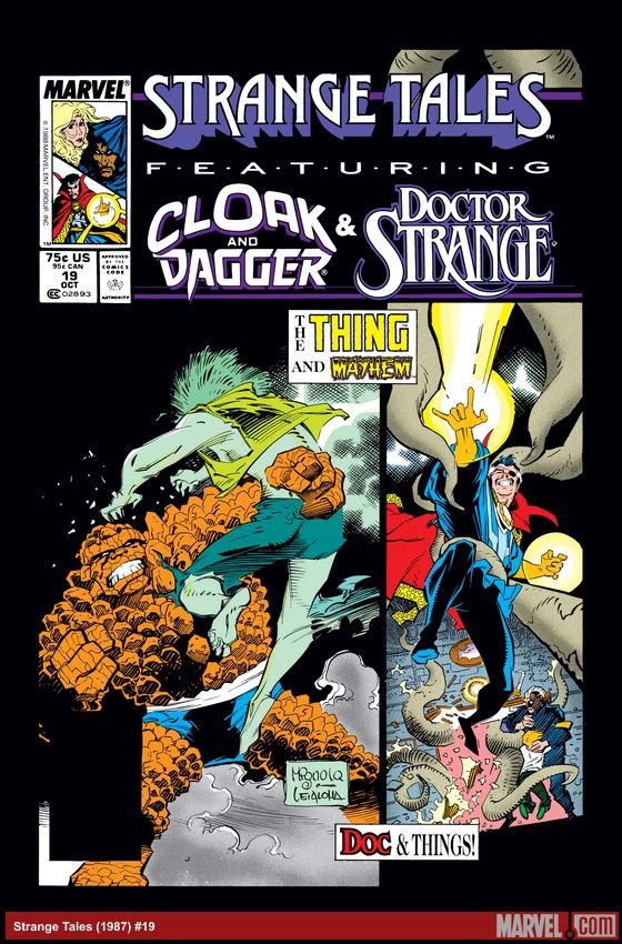 Cover of Strange Tales (1987) - #19