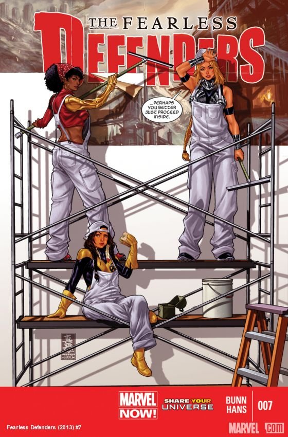 Cover of Fearless Defenders (2013) - #7