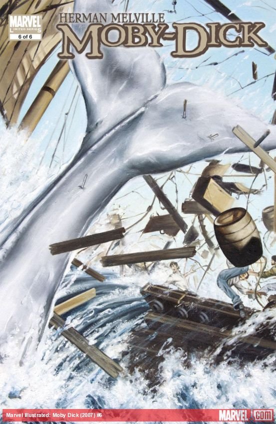 Cover of Marvel Illustrated: Moby Dick (2008) - #6