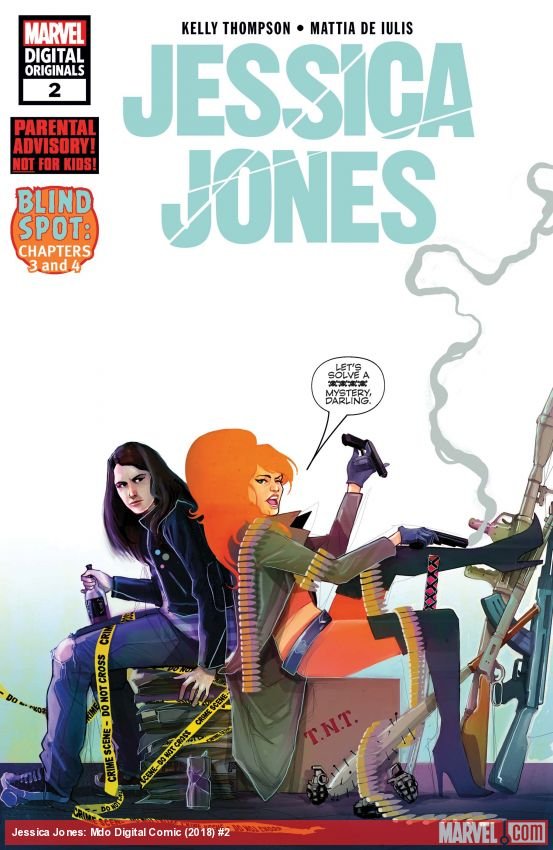 Cover of Jessica Jones: Mdo Digital Comic (2018) - #2