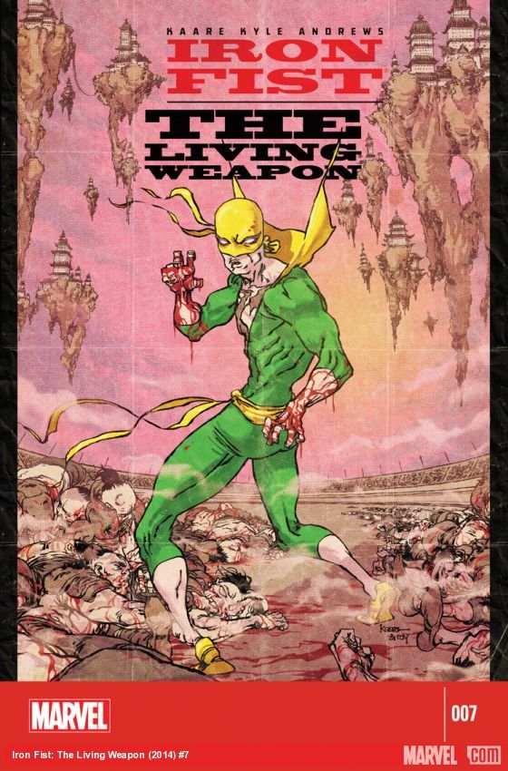 Cover of Iron Fist: The Living Weapon (2014) - #7
