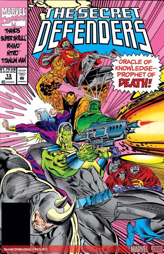 Cover of Secret Defenders (1993) - #13
