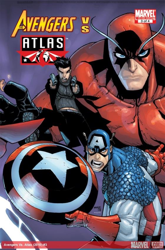 Cover of Avengers Vs. Atlas (2010) - #3