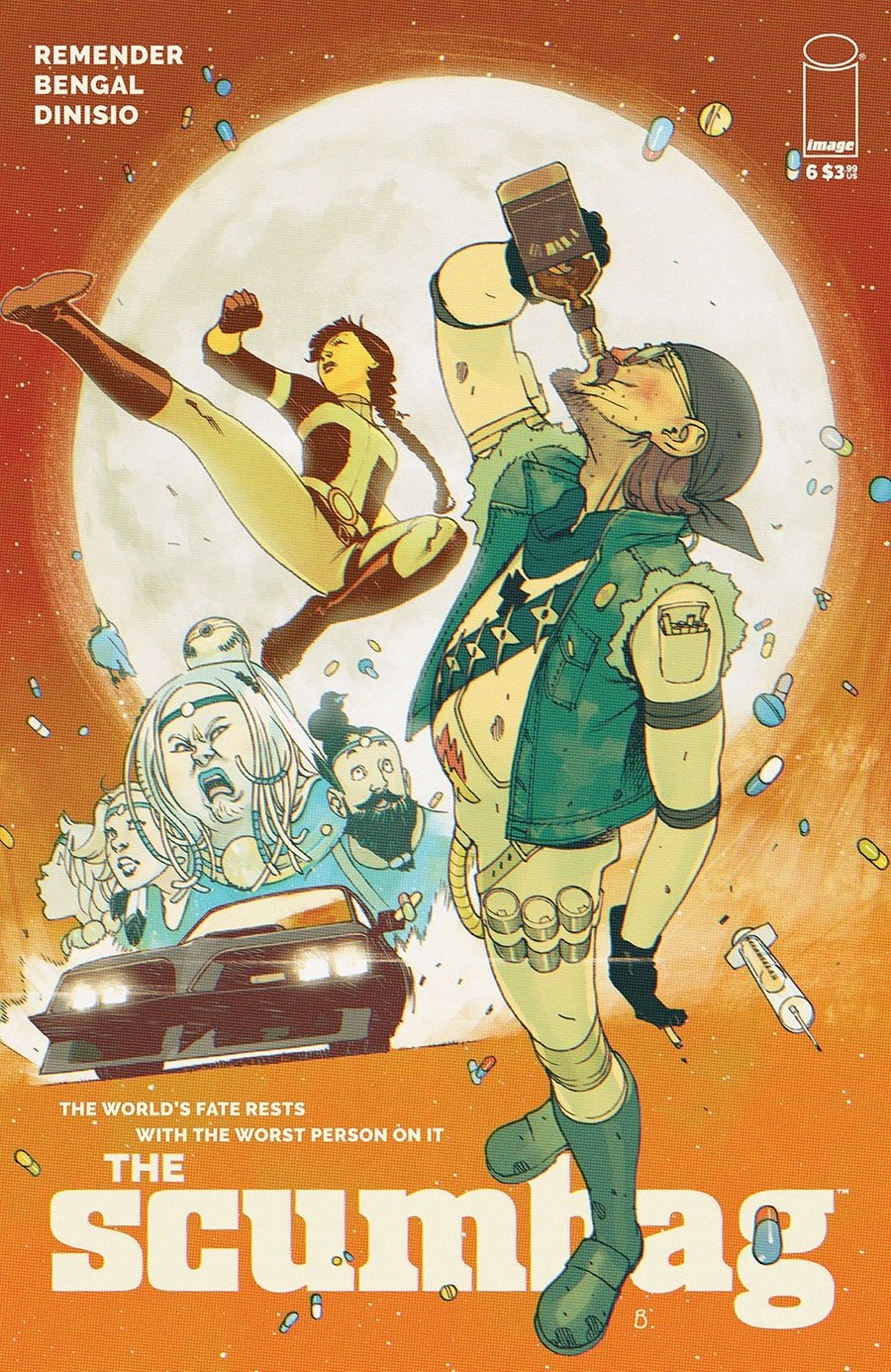 Cover of The Scumbag (2020) - #6